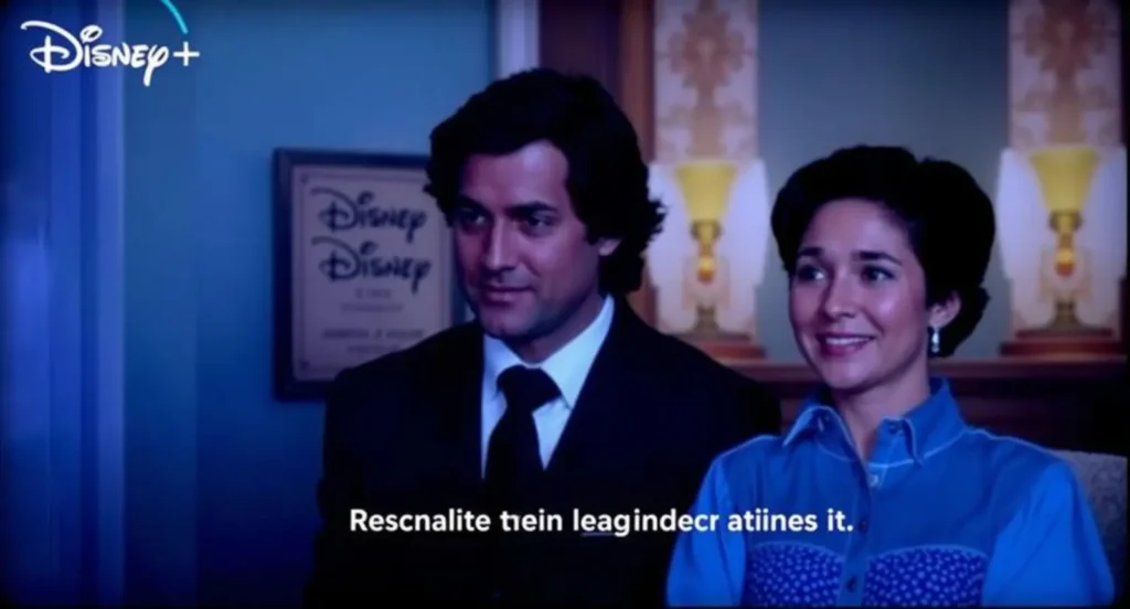 Captions on Disney Plus