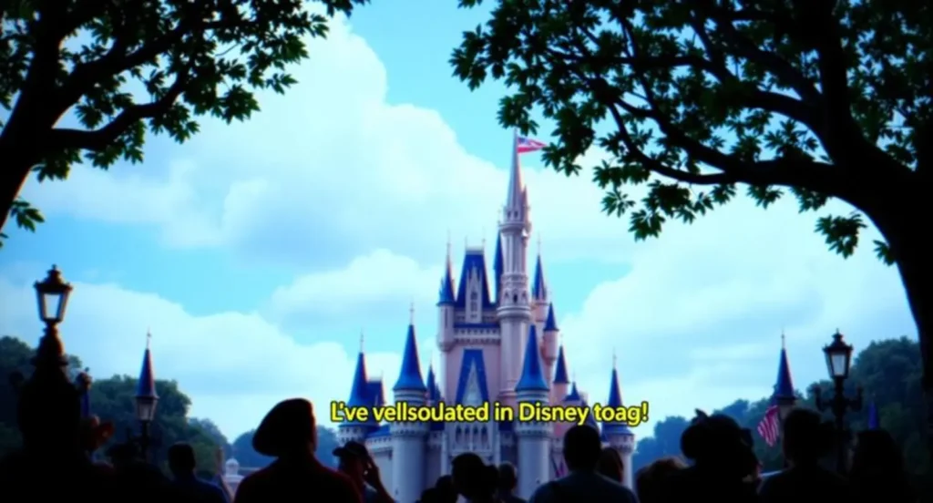 Captions on Disney Plus