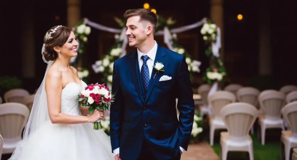 caption for a wedding picture