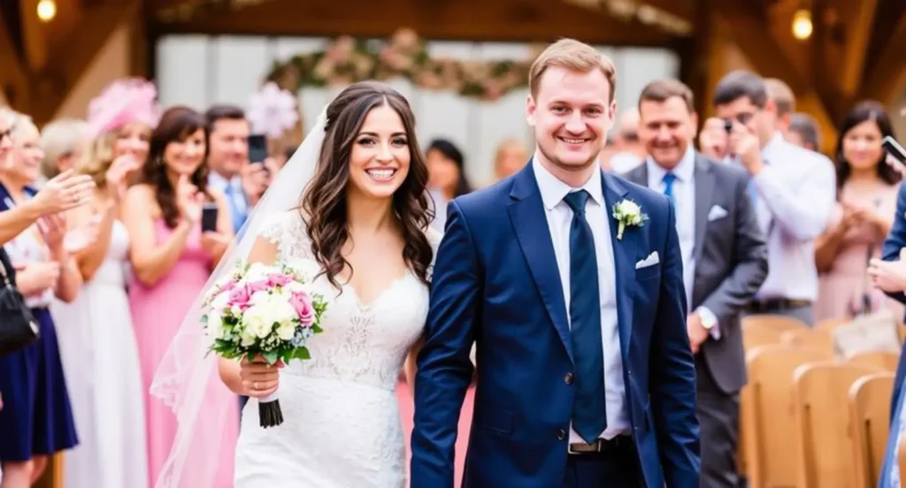 caption for a wedding picture