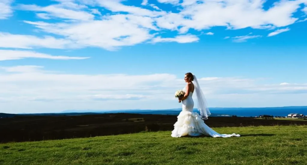 caption for a wedding picture