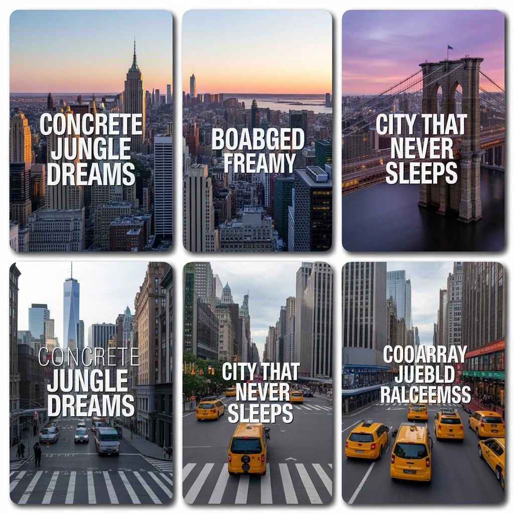 captions for new york city