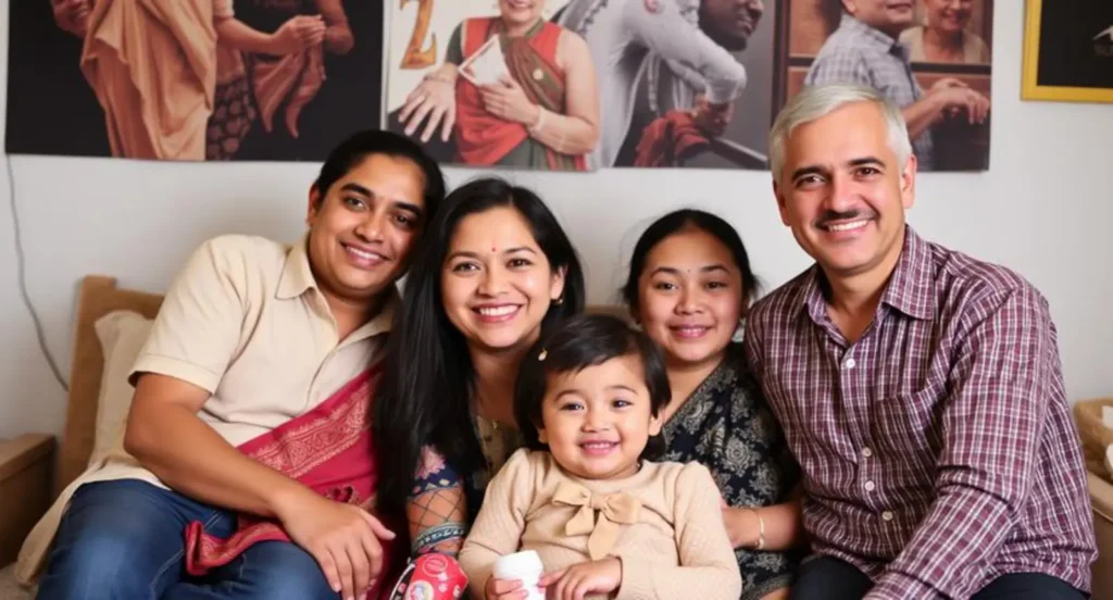 family picture captions