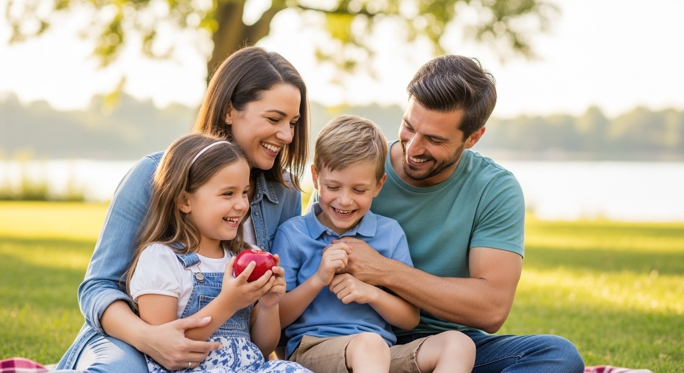 family picture captions