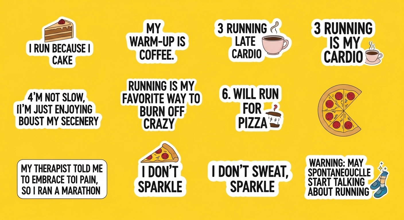 funny run captions