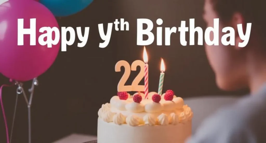 22th birthday captions