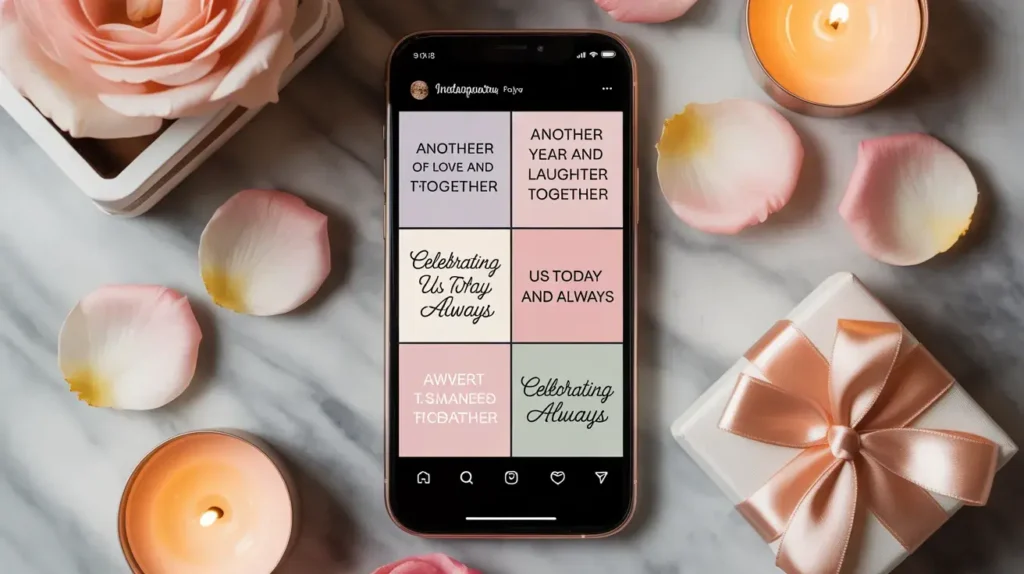 anniversary instagram captions