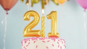 captions for 21st birthday