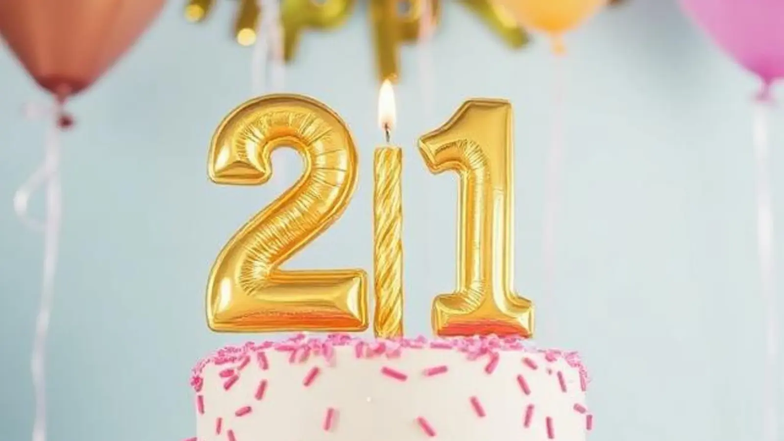 captions for 21st birthday