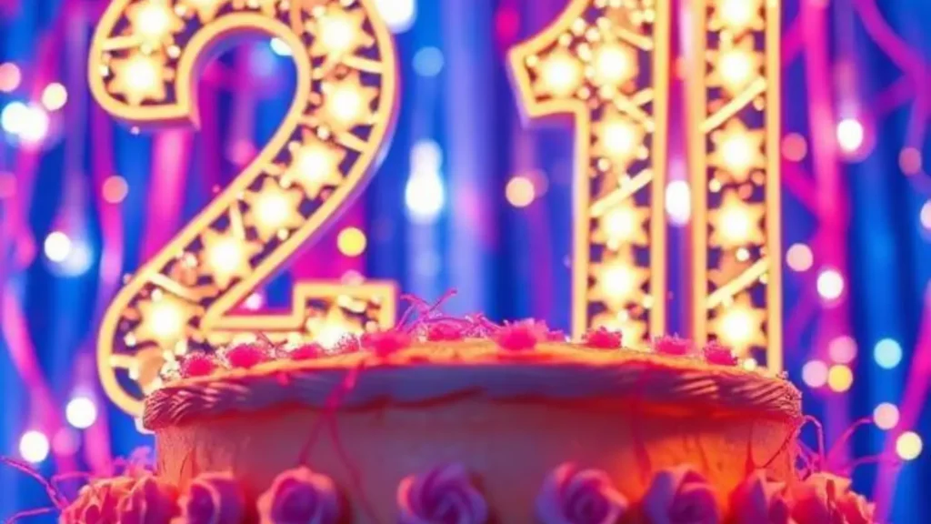 captions for 21st birthday