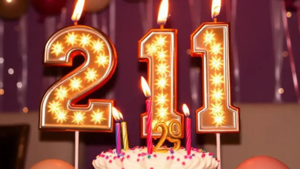 captions for 21st birthday