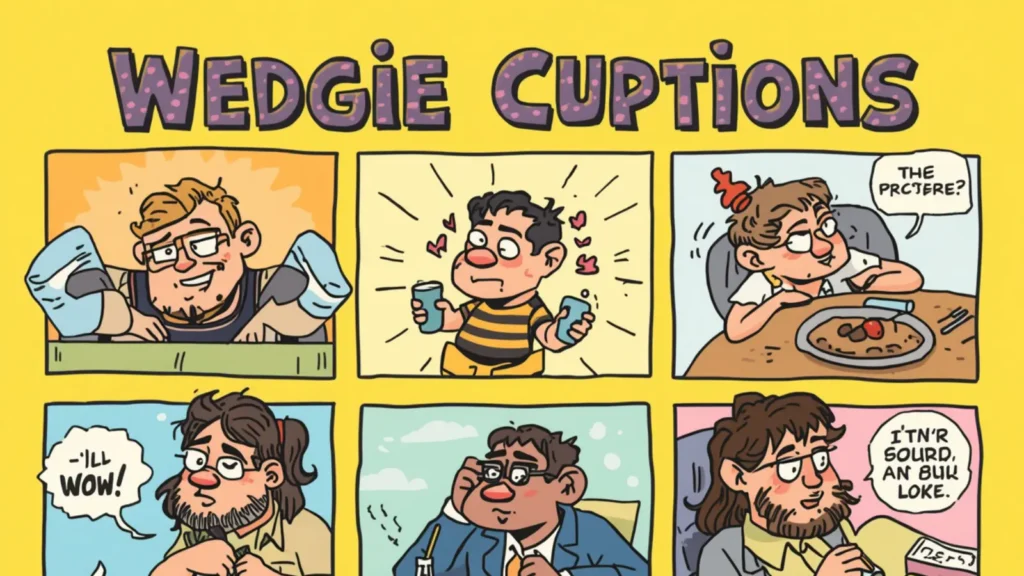 wedgie captions