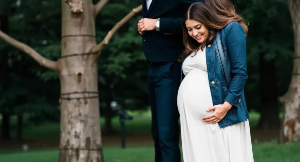 couple maternity photo captions