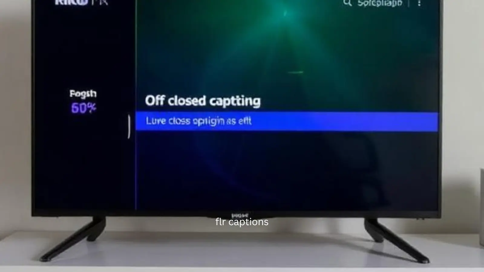 how do you turn off closed captioning on roku