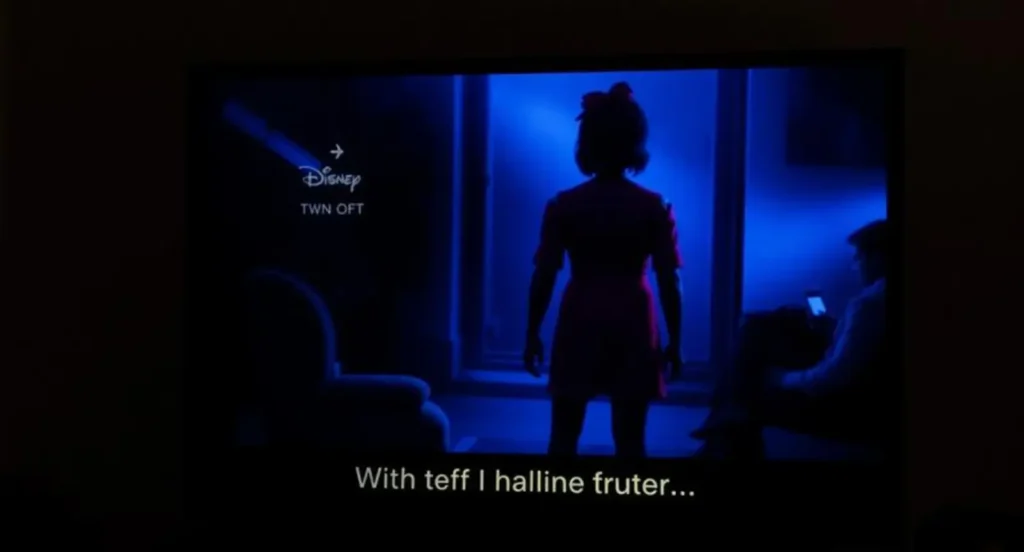 how to turn off captions on disney plus