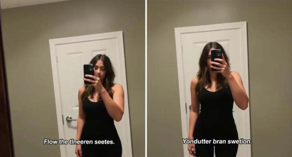 mirror selfie captions