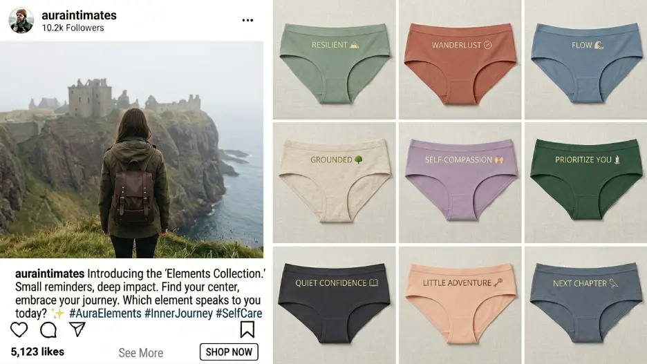 panty captions