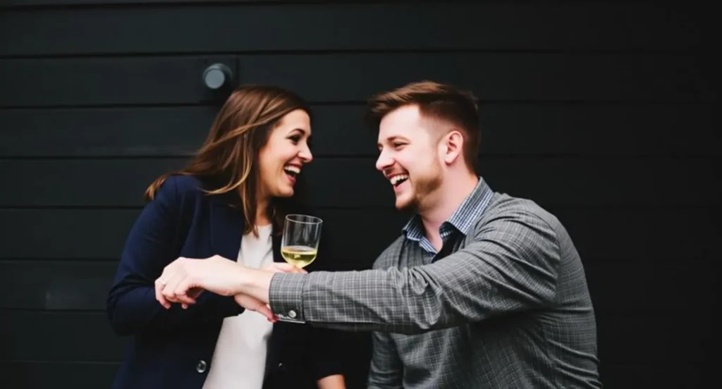 short funny engagement captions