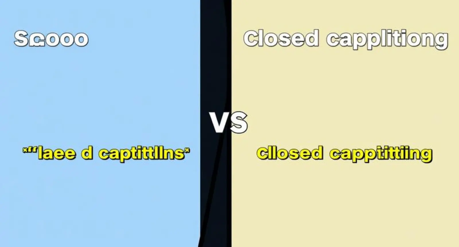 subtitles vs closed captioning