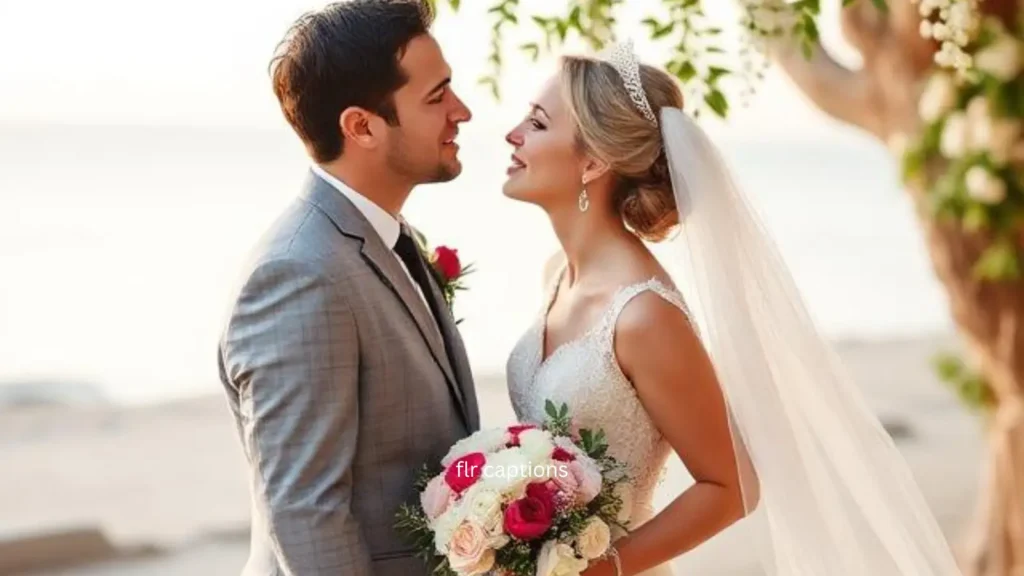 wedding post captions