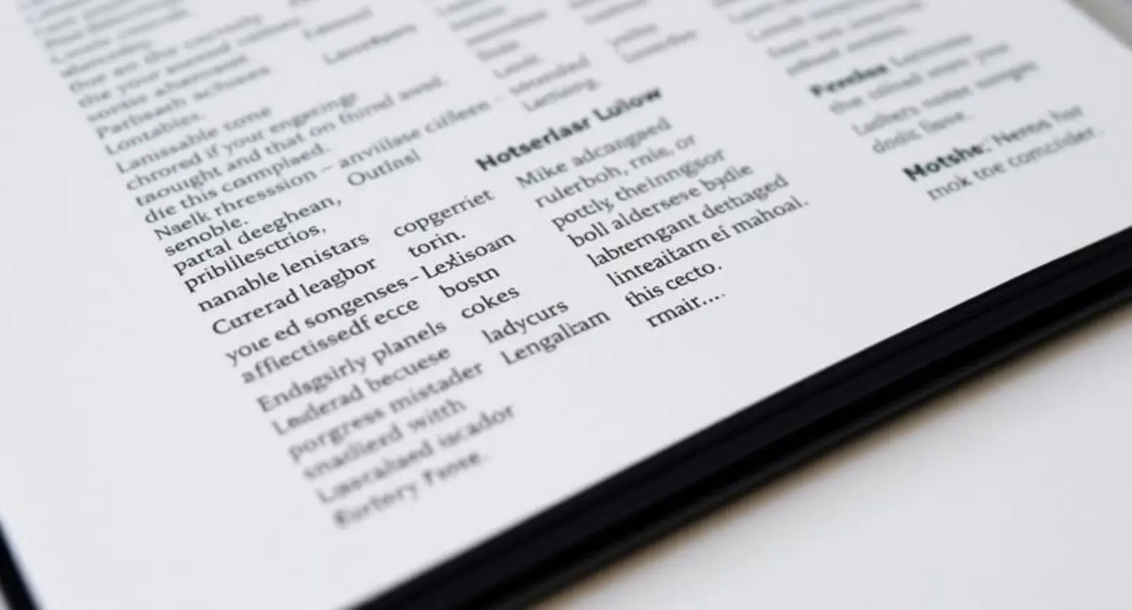 synonyms of listed